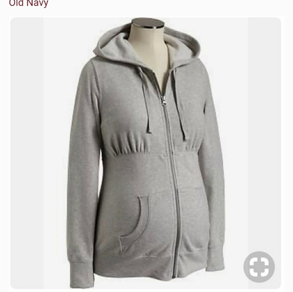 Old Navy Jackets & Blazers - Old Navy Maternity Zip Up Hooded Sweatshirt